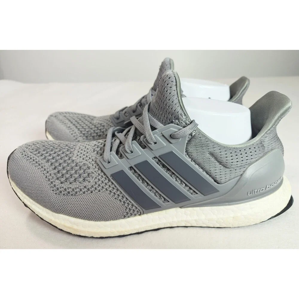 Adidas Ultraboost 1.0 DNA Men’s 11 Gray Running Shoes Boost Sneakers Athletic